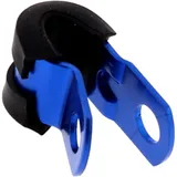 Halter Bremsschlauch JMP Bolt 6 mm Alu blau passend für: Honda CBR, CB, VT