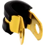 Halter Bremsschlauch JMP Bolt 6 mm Alu gold passend für: Honda CBR, CB, VT