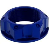 Mutter Lenkkopf JMP Bolt M28X1MM Alu blau passend für: Kawasaki ZX - 10R, ZX - 6R, Z H2