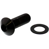 JMP Dome Head Bolt M10x1.25 30mm A4 Stainless Black