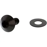 Linsenschraube M5X0.8 12mm Edelstahl V4A schwarz für Motorräder