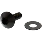 JMP Dome Head Bolt M5X0.8 16mm A4 Stainless Black