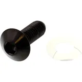 JMP DOME HEAD BOLT for: M6X1.00 16MM A4 STAINLESS BLACK