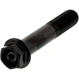 Sechskantschraube M10 x 1.25 mm 57 mm Edelstahl V4A schwarz