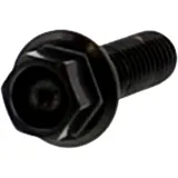 Schraube 6 Kant M6X1 mm 20 mm Edelstahl V4A schwarz passend für: Derbi Senda, GPR, GP1