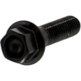 HEX BOLT M6X1.00 25MM STAINLESS A4 BLACK