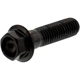 Schraube 6 Kant M8X1. 25 mm 30 mm Edelstahl V4A schwarz passend für: Aprilia SR, Scarabeo, RS