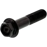Schraube 6 Kant M8X1. 25 mm 40 mm Edelstahl V4A schwarz passend für: Honda CRF, TRX, CR