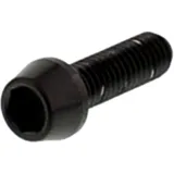 Schraube konisch JMP Bolt M6X1 20mm Edelstahl V4A schwarz