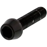 Innensechskantschraube konisch JMP Bolt M6X1 25 mm Edelstahl V4A schwarz