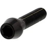 Konische Schraube M8x1.25mm 35mm Edelstahl V4A schwarz