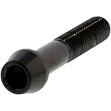 Schraube konisch M8X1.25 mm 45 mm Edelstahl V4A schwarz
