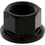 Mutter Kettenrad JMP Bolt M12 X 1. 25 mm Edelstahl V4A schwarz passend für: Honda CB, CBR, CBF