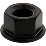 Mutter Kettenrad JMP Bolt M8X1. 25 mm Edelstahl V4A schwarz passend für: Honda CRF, CR, XR