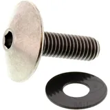 JMP Dome Head Bolt M5X0.8 16mm Titanium 7758656
