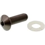 JMP DOME HEAD BOLT M6X1.00 20MM TITANIUM for Motorcycles