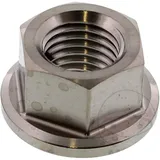 JMP flange nut M10X1. 25mm titanium for: Honda CB, VF, CM, Kawasaki Z