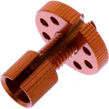 Stellschraube JMP Bolt M8X1. 25 30 mm Alu orange passend für: Honda CB, CBR, VT