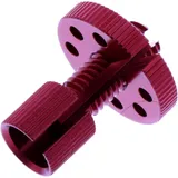 Stellschraube JMP Bolt M8X1. 25 30 mm Alu rot passend für: Honda CB, CBR, VT