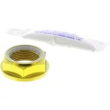 Mutter Achse M25X1. 5 mm Titan gold passend für: Aprilia Shiver, Dorsoduro, Mana