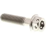 Schraube dualdrive JMP M6X1.00 mm 25 mm Titan