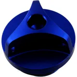 Oil filler screw JMP bolt M20X2. 5mm aluminium blue for: Honda CBR, CB, VT