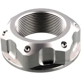 Mutter Lenkkopf JMP Bolt M25X1MM Alu silber passend für: Triumph Street Triple, Speed Triple, Daytona