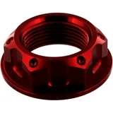 Mutter Lenkkopf JMP Bolt M24X1. 5 mm Alu rot passend für: Honda CRF, CB, XR