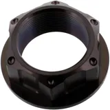 Mutter Lenkkopf M24X1MM Titan schwarz passend für: Honda CB, VT, CBR