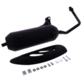 Schalldämpfer Silent Pro TECNIGAS Black Edition passend für: Piaggio Zip, Fly