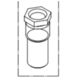 SITZ Kolbenstange M8X1.0X20 für Federbeine
