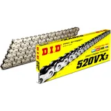 DID X - Ringkette S&S520VX3/112 Kette offen mit Nietschloss passend für: Honda NC, XL, CB, VT