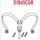 Ersatzspannbänder Shad D1B45CGR