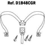 Spare SPANNBÄNDER Shad D1B48CGR Spare SPANNBÄNDER Shad D1B48CGR