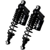 YSS Top Line Twin Shock Absorber for Scooters and Motorcycles – Adjustable Black Edition