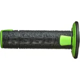 GRIPS A360 BLACK/GREEN for Motorcycles D.22/26MM CLOSED