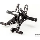 LSL Rastenanlage für: SUZUKI GSX-R 600/750 04-05, schwarz
