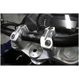 LSL Clamp kit (only upper parts) R1200RS, silver
