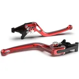 LSL Bremshebel BOW R48R, rot/silber LSL Bremshebel BOW R48R, rot/silber