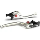 LSL Brake lever BOW R51, silver/red