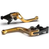 LSL Clutch lever BOW L50, short, gold/black LSL Clutch lever BOW L50, short, gold/black