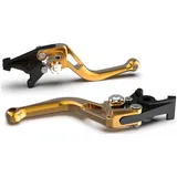 LSL Brake lever BOW R13, short, gold/silver