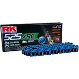 RK XW-Ringkette für Motorräder 525XRE in Blau