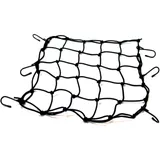 Gepäcknetz schwarz JMP 40 x 40 cm mit 6 Haken