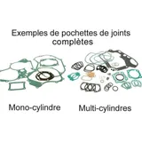 CENTAURO Complete Engine Gasket Set for Kawasaki KX125 722A135FL
