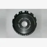 HINSON Clutch Basket Aluminum with HUB Damper Rubbers for: Kawasaki KX125 for Kawasaki H195