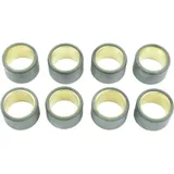 ATHENA Variator Rollers Set 25x17mm 15gr - 8 pieces for Piaggio, Gilera, Peugeot