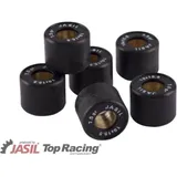 JASIL Variator Rollers Set 19x15,5mm 7,5gr - 6 pieces for Piaggio, Aprilia, Derbi