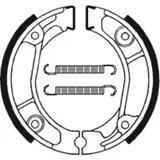 TECNIUM Scooter/Street/Off-Road/ATV Organische Bremsbacken - BA013 für Honda CB125, CBX125, CR125M