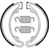 TECNIUM Street/ATV Organic Brake shoes - BA024 for Honda ATC250, CB250, CB350